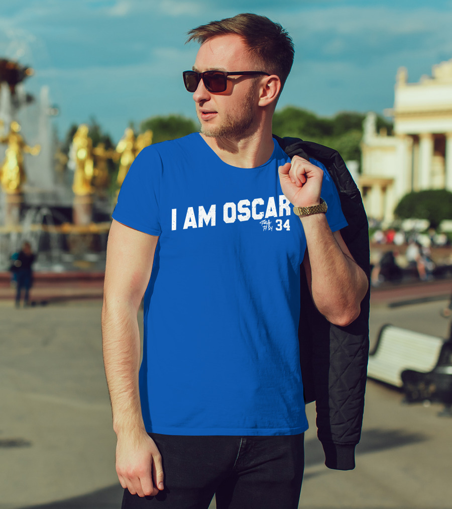 Kentucky Branded I Am Oscar 34 Royal T-Shirt