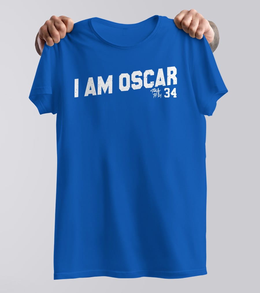 Kentucky Branded I Am Oscar 34 Royal T-Shirt