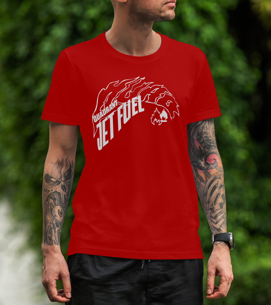Quadrant Jet Fuel Flame T-Shirt