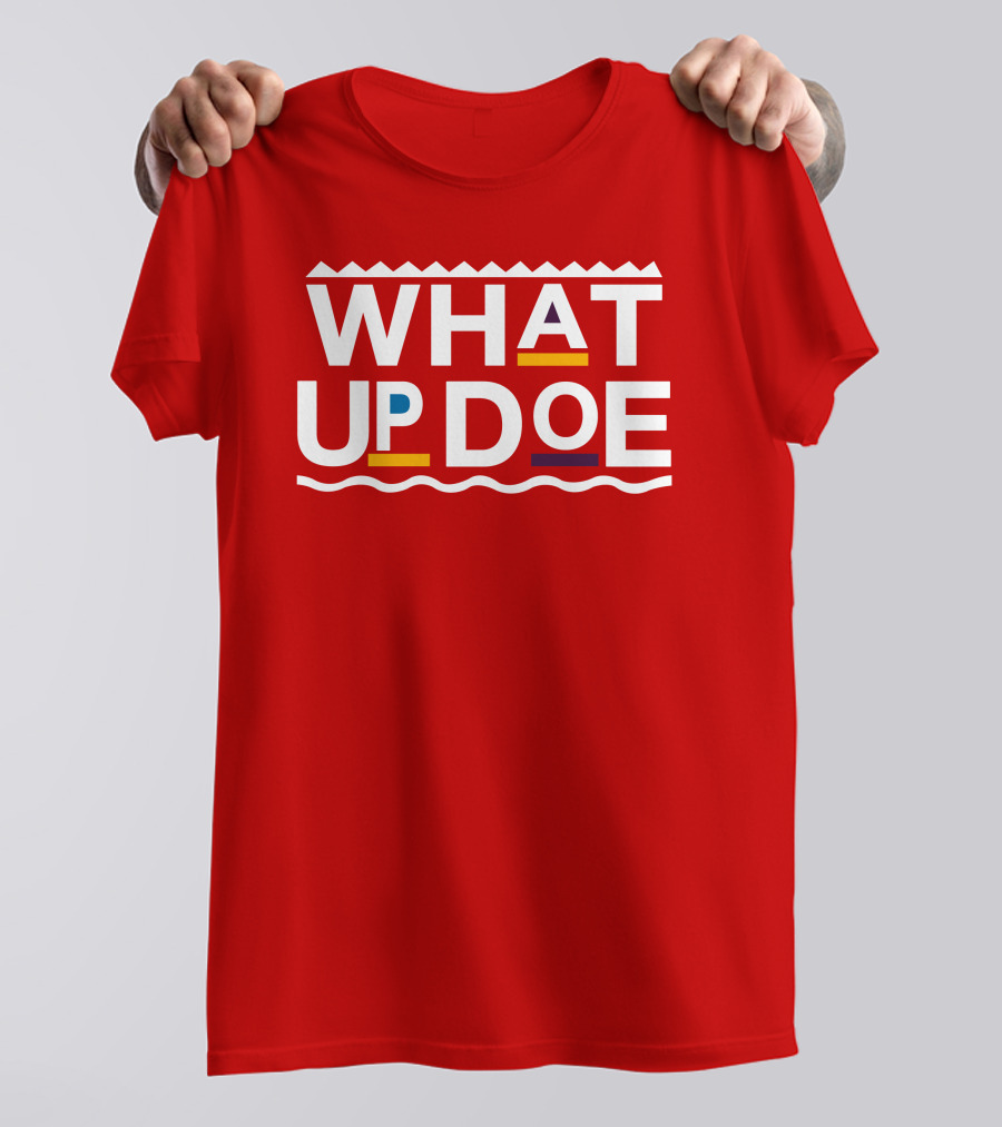 Jemele Hill What Up Doe Bold Text T-Shirt