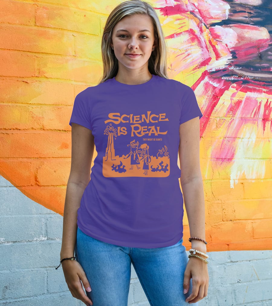 Science Is Real They Might Be Giants T-Shirt