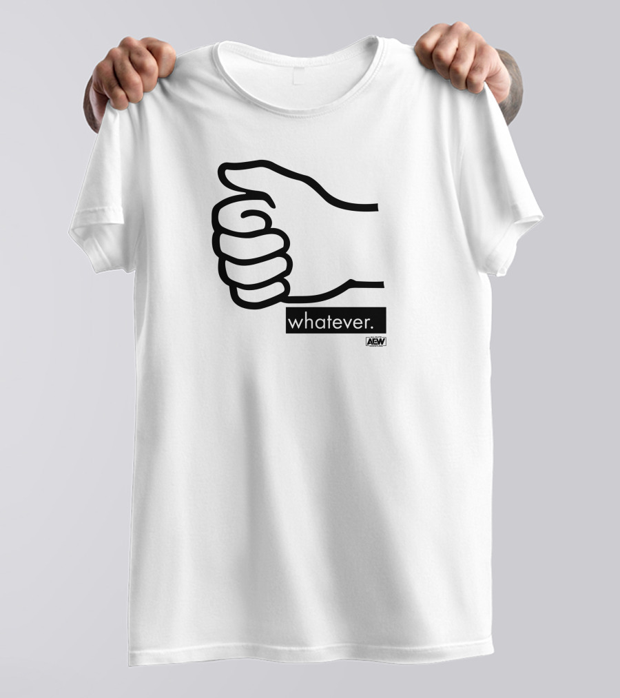 Orange Cassidy Whatever AEW Thumb Gesture T-Shirt
