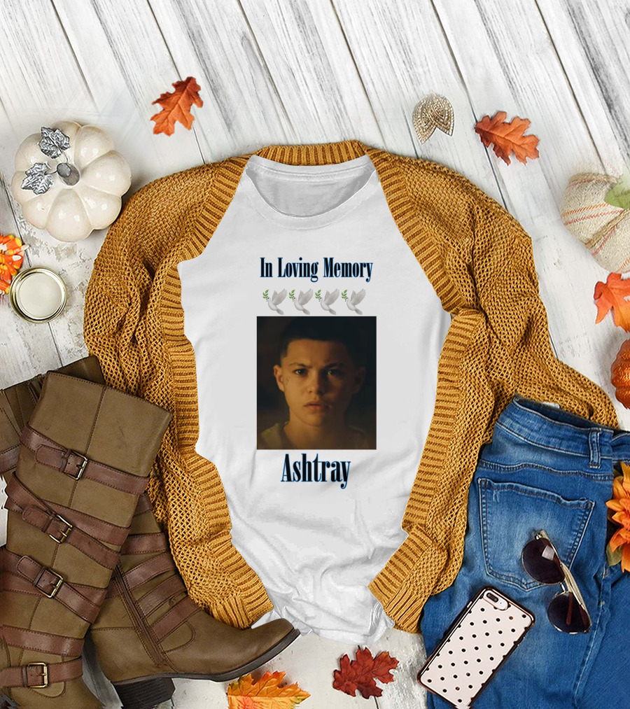 In Loving Memory Ashtray Stevenson Jean Doves T-Shirt