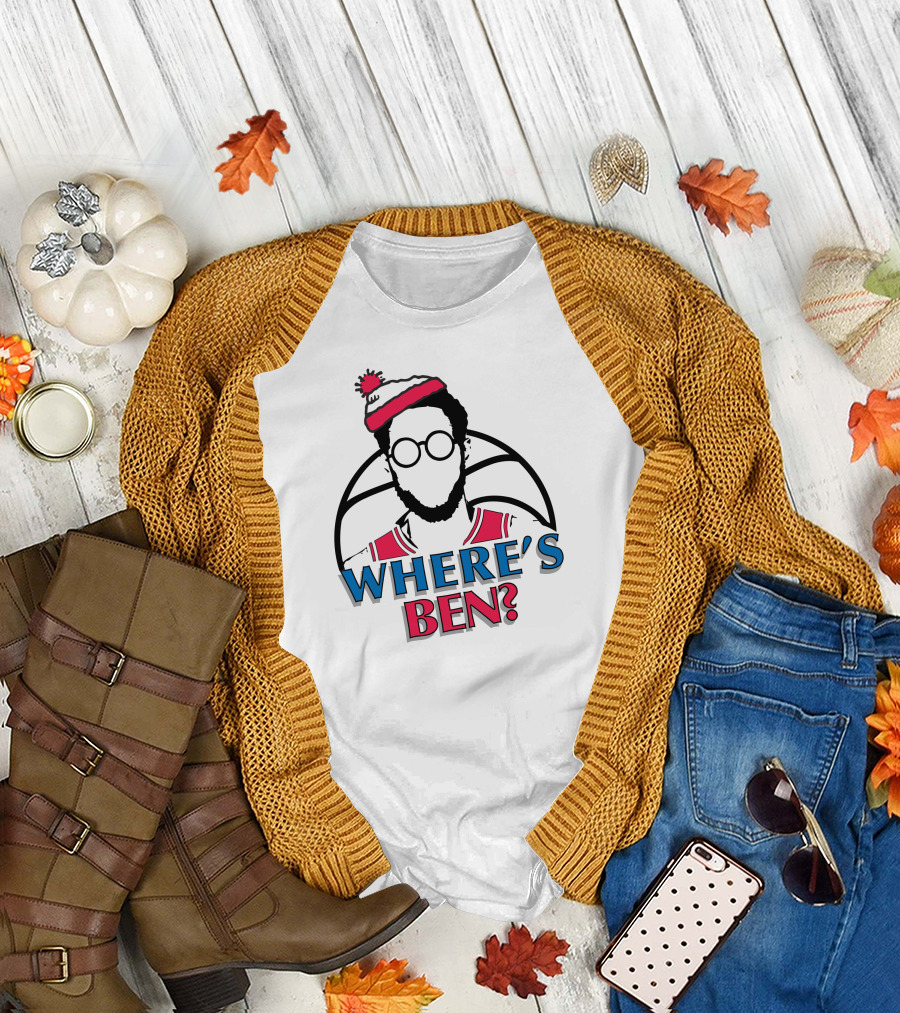 WHERE'S BEN Basketball Search Adventure T-Shirt