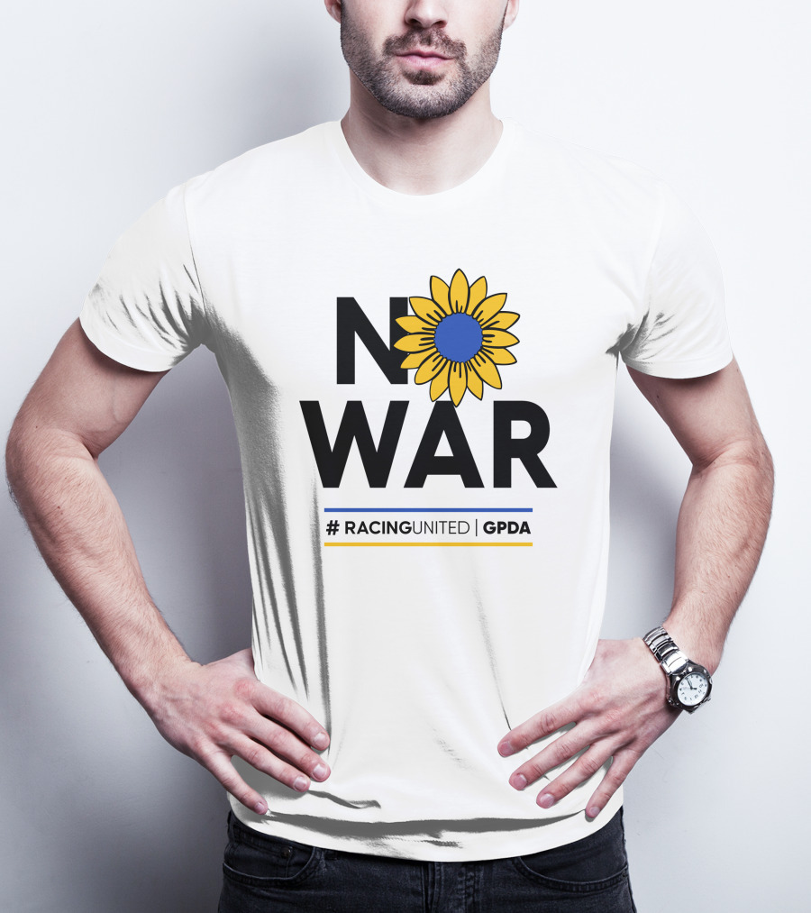 No War Racing United GPDA Lance Stroll Sunflower T-Shirt