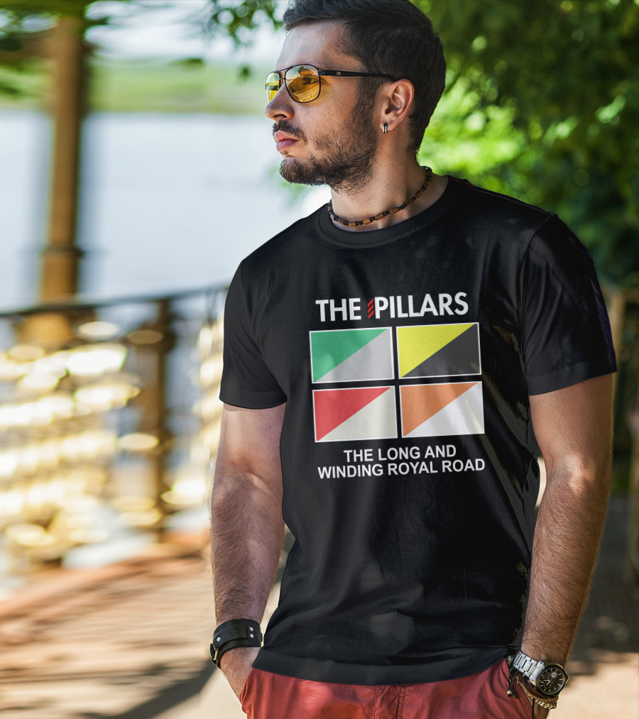 The Pillars The Long And Winding Royal Road Quadrant Colors T-Shirt