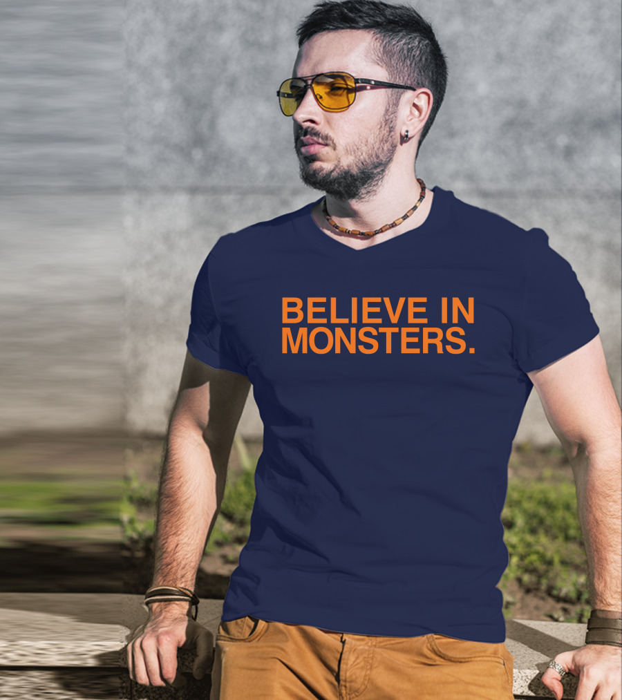 Brenda Webber Obvious Store Believe In Monsters T-Shirt