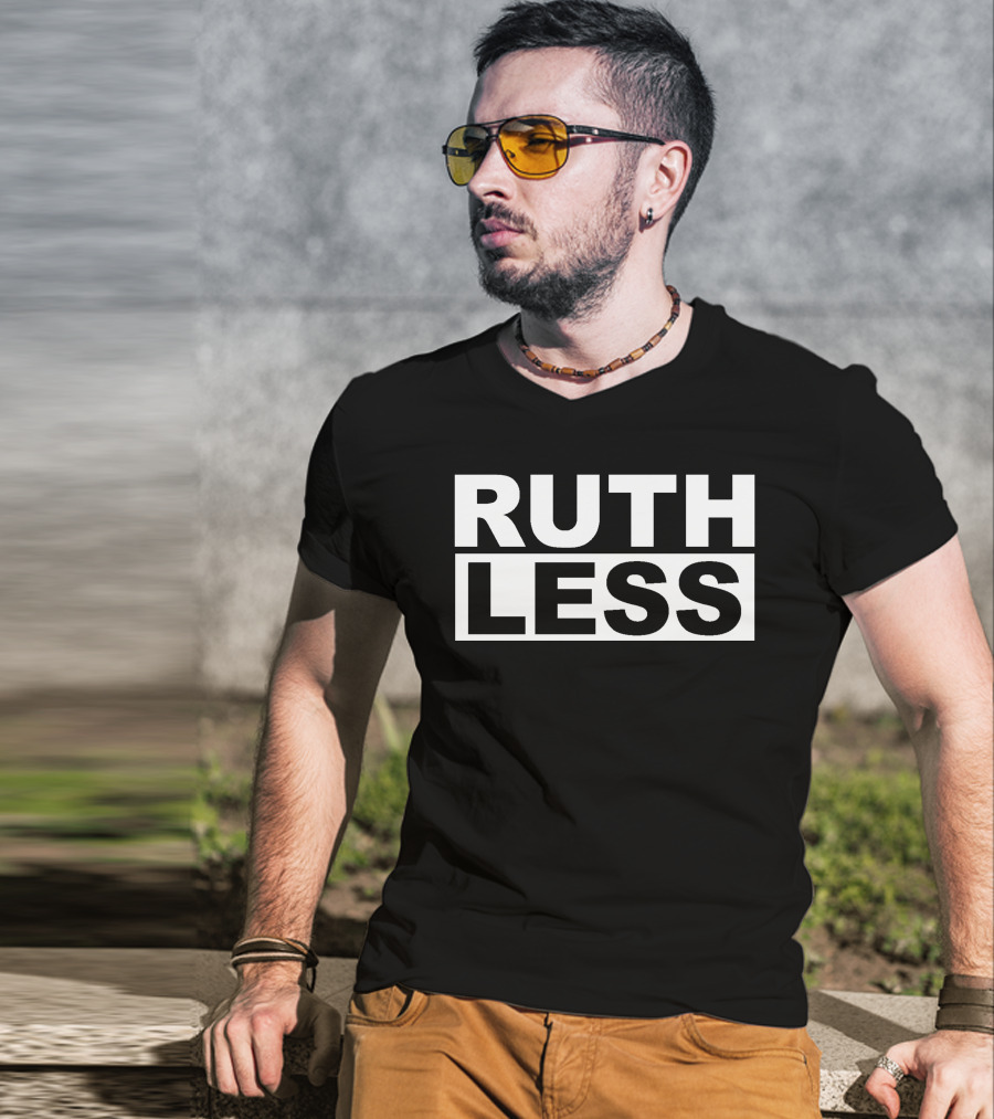 Meara Ruthless Bold Typography T-Shirt