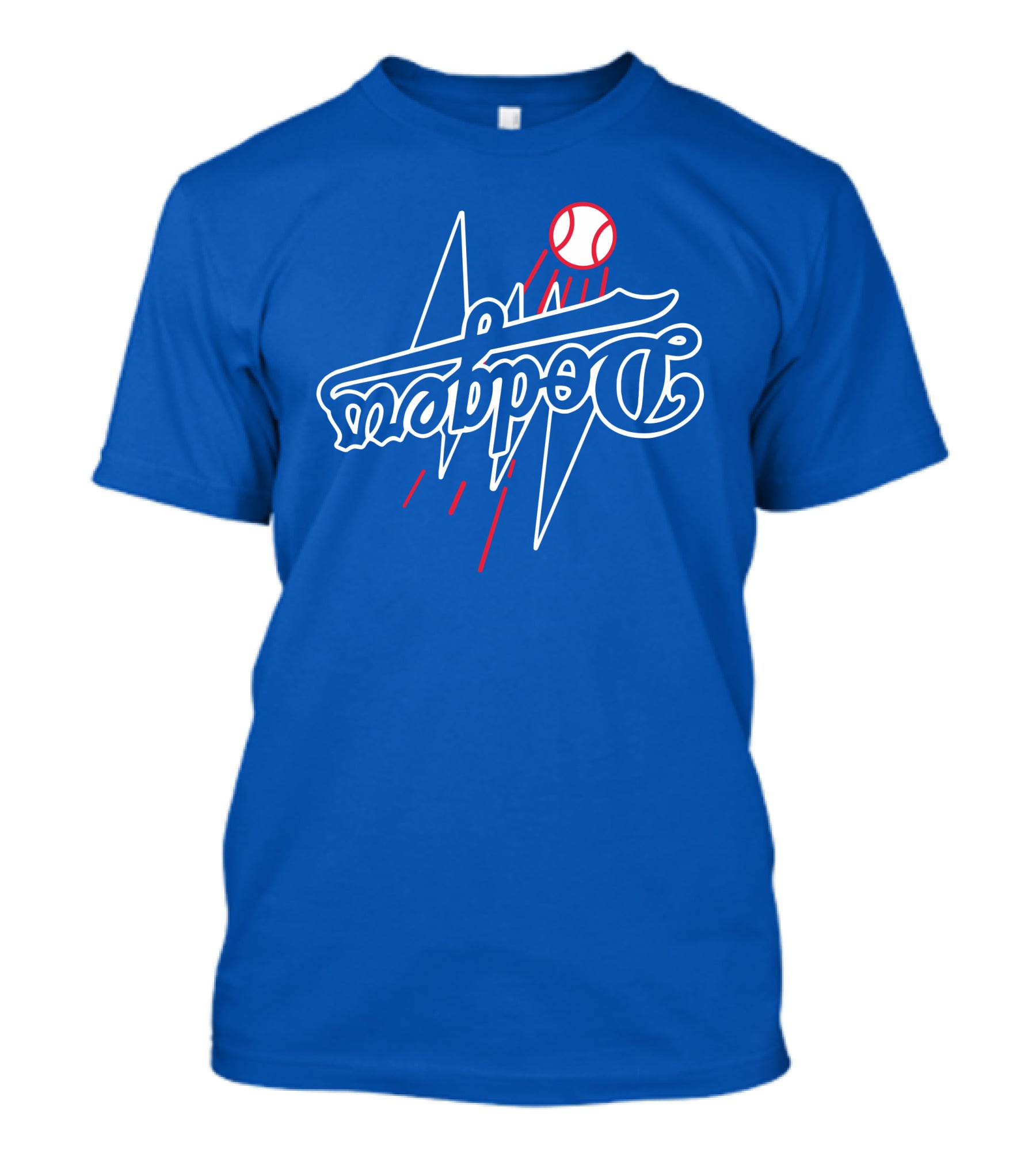 Dodgers Bolt Baseball T-Shirt