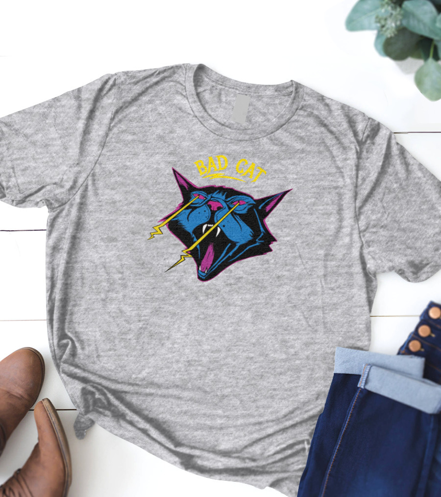Nea's Karlsson Bad Cat Lightning Eyes T-Shirt