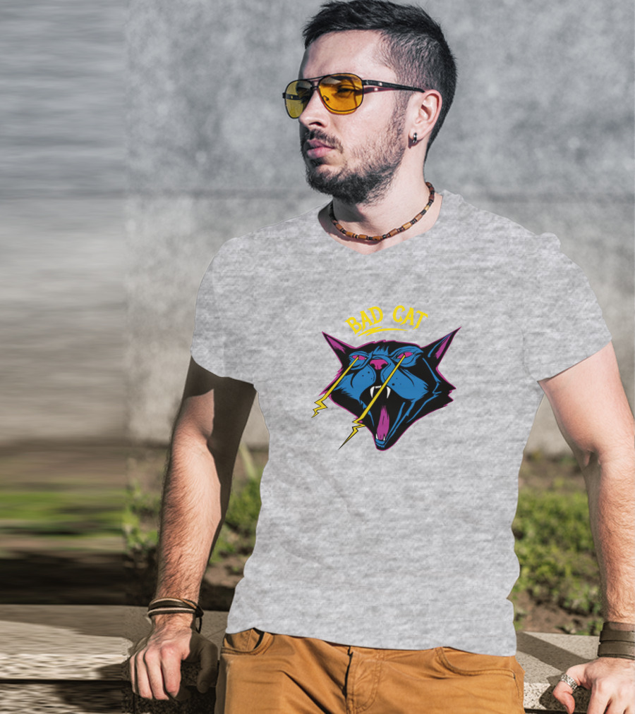 Nea's Karlsson Bad Cat Lightning Eyes T-Shirt