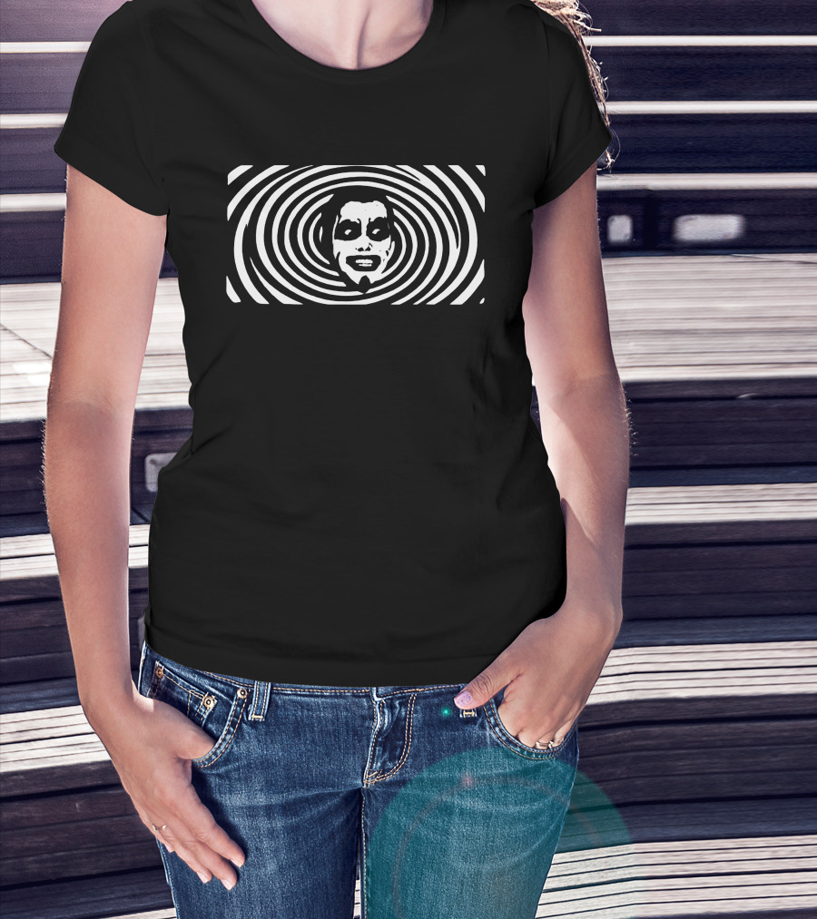 Hypno Hausen Swirling Hypnotic Face T-Shirt