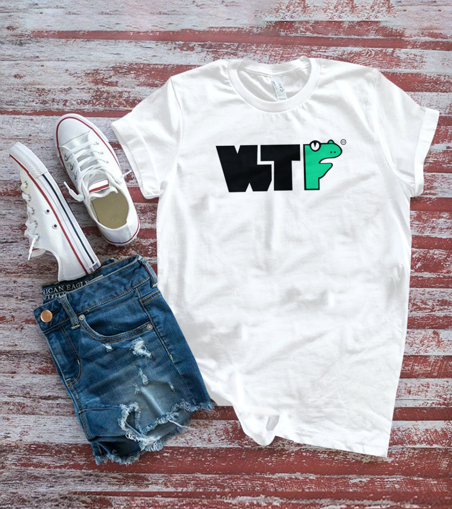 Gleam Store WTF What The Frog T-Shirt