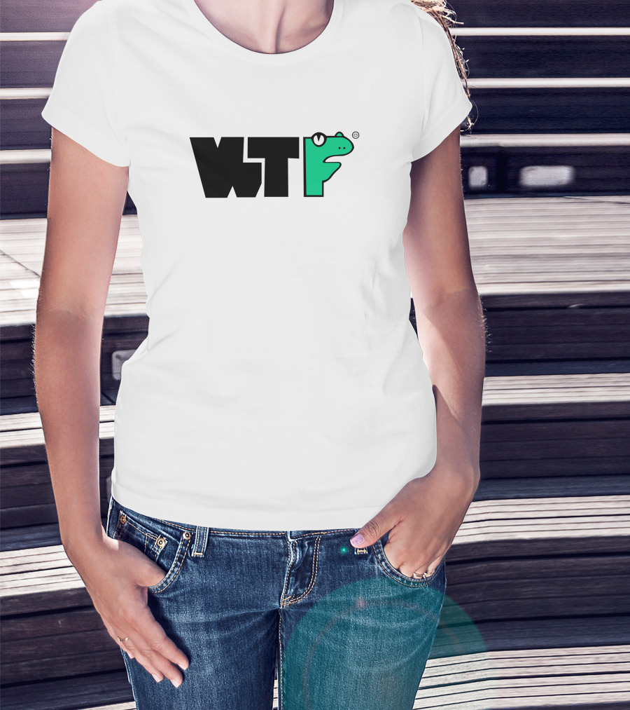 Gleam Store WTF What The Frog T-Shirt