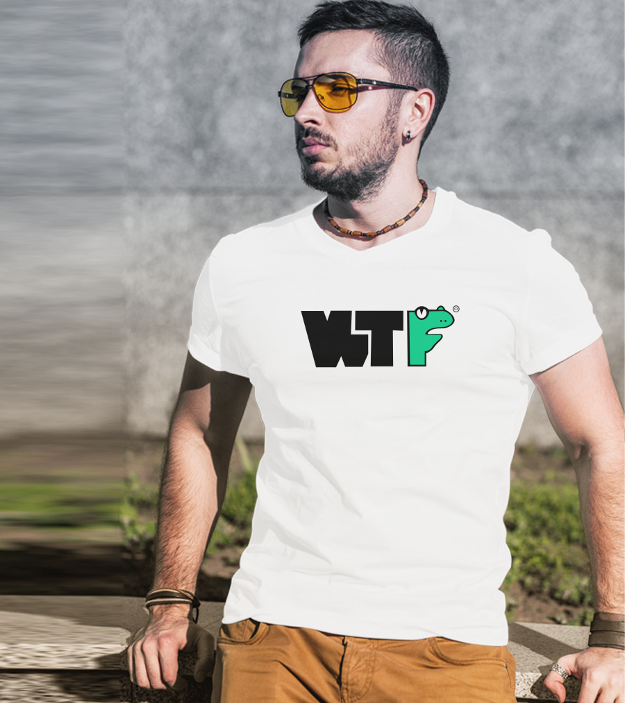 Gleam Store WTF What The Frog T-Shirt