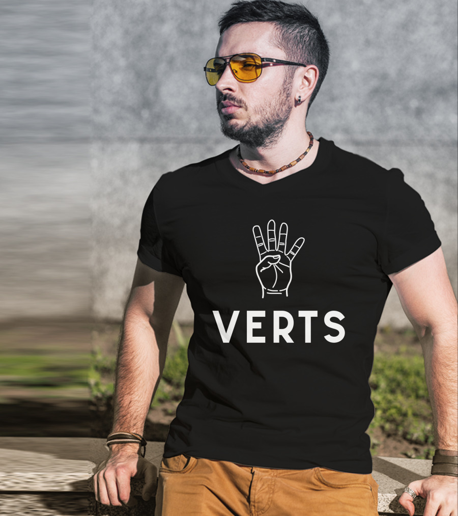 Coach Dan Casey Four Verts Hand Gesture Play Football Strategy T-Shirt