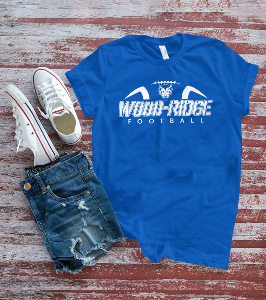 Wood-Ridge Football Blue Devils Team T-Shirt