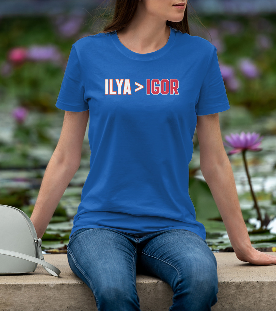 ILYA Greater Than IGOR Bold Rivalry T-Shirt