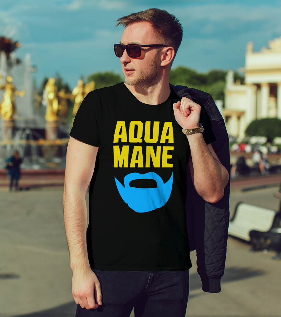 Memphis Grizzlies Aqua Mane Beard T-Shirt