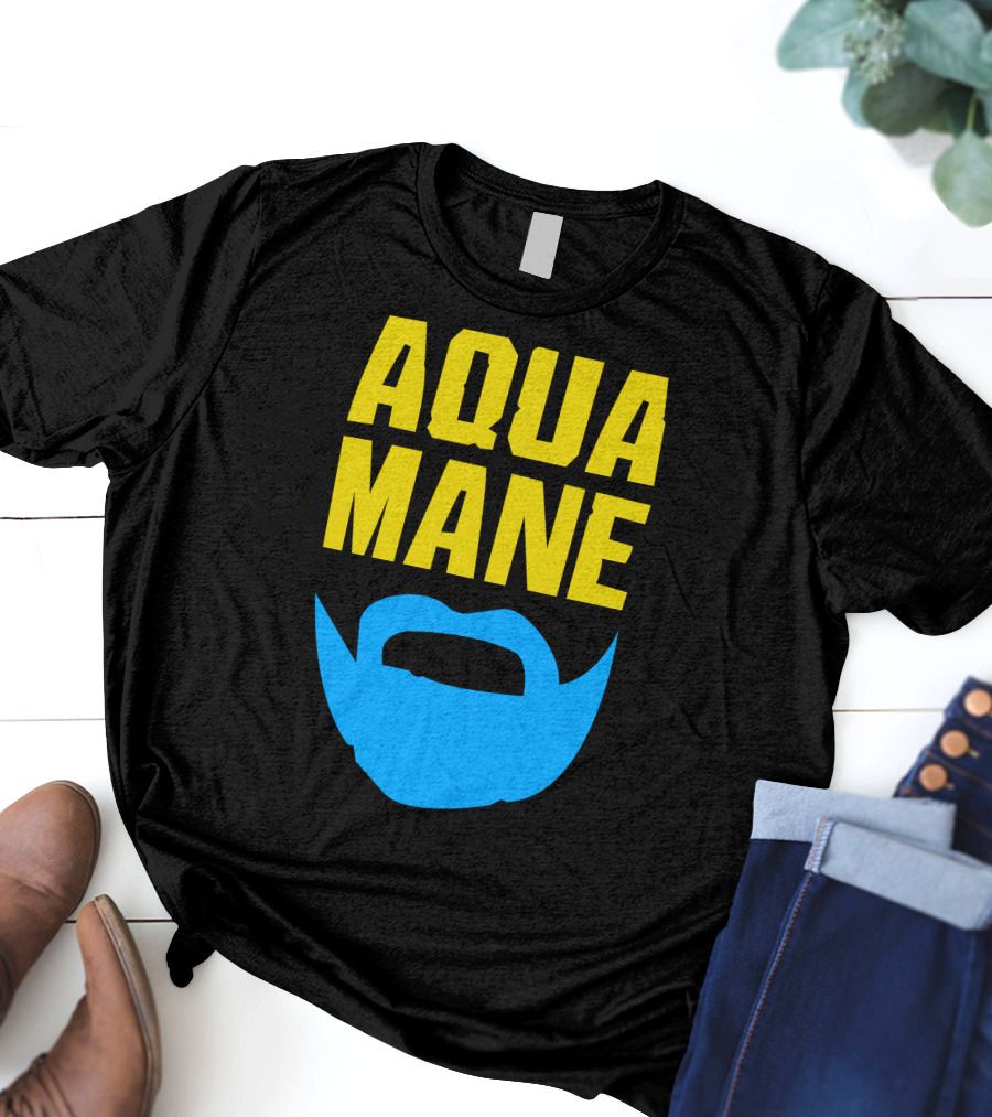 Memphis Grizzlies Aqua Mane Beard T-Shirt