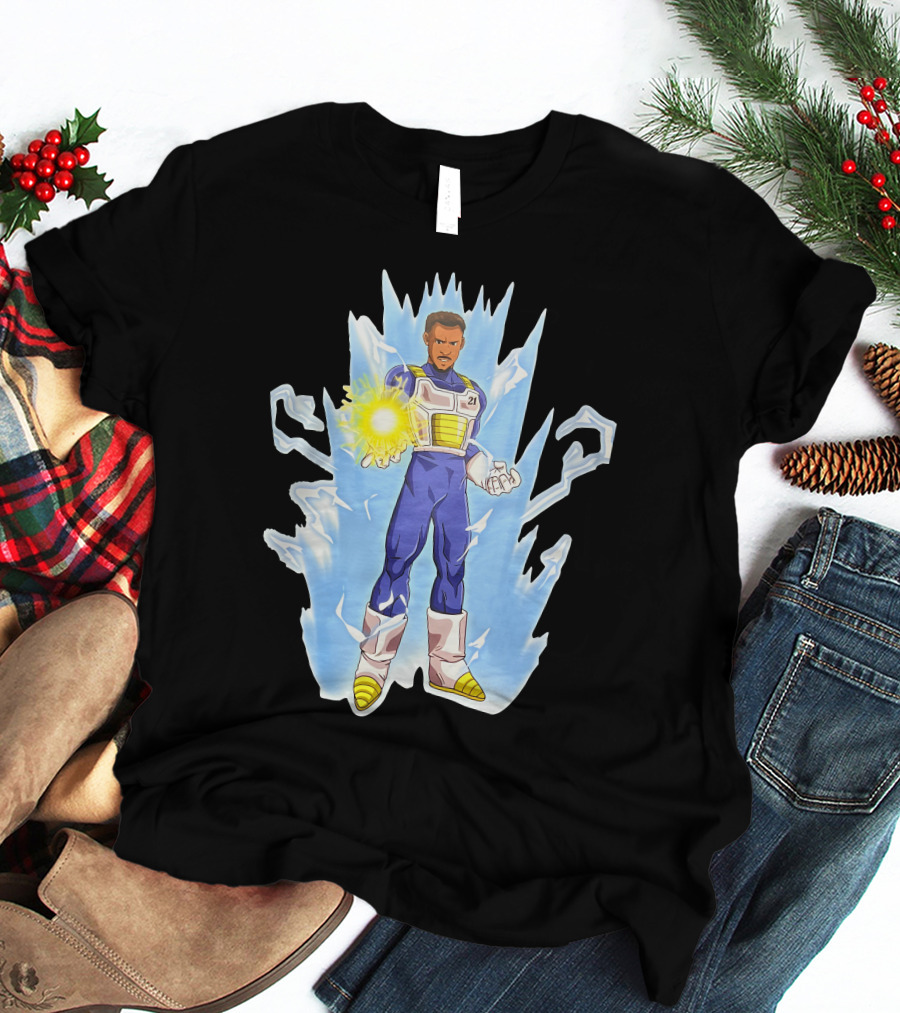 Daniel Gafford Dragon Ball Z Saiyan Warrior Energy Burst T-Shirt