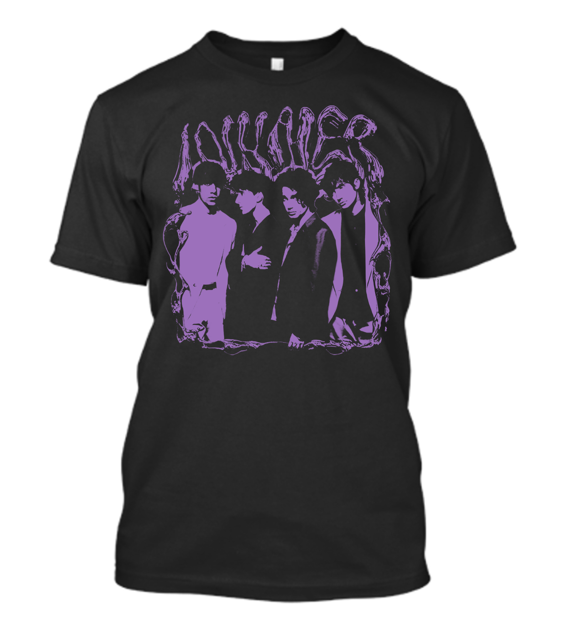 Inhaler Band Purple Photo T-Shirt