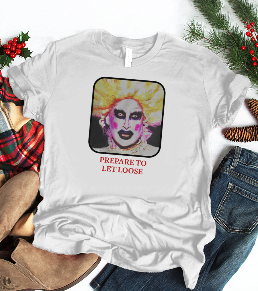 Prepare To Let Loose Dramatic Expression T-Shirt