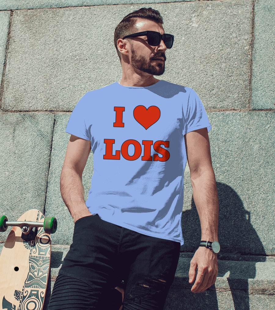 Peter Griffin I Love Lois Heart T-Shirt