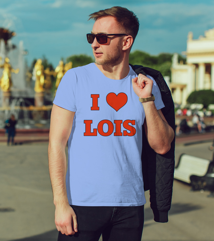 Peter Griffin I Love Lois Heart T-Shirt