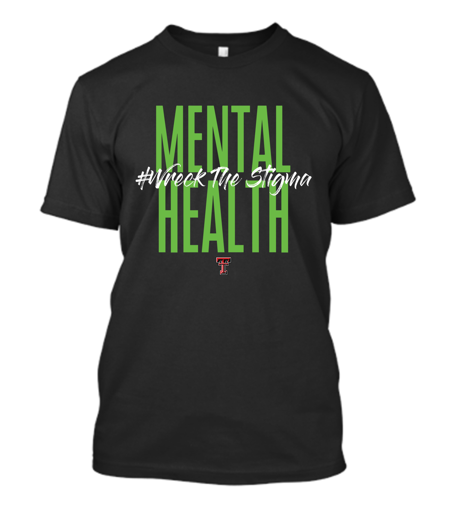 Mental Health #Wreck The Stigma Texas Tech T-Shirt