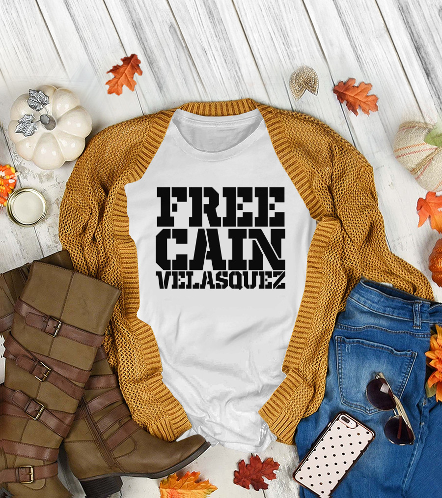 Support Free Cain Velasquez T-Shirt