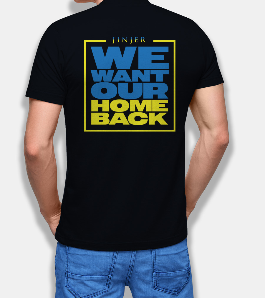 Jinjer We Want Our Home Back T-Shirt