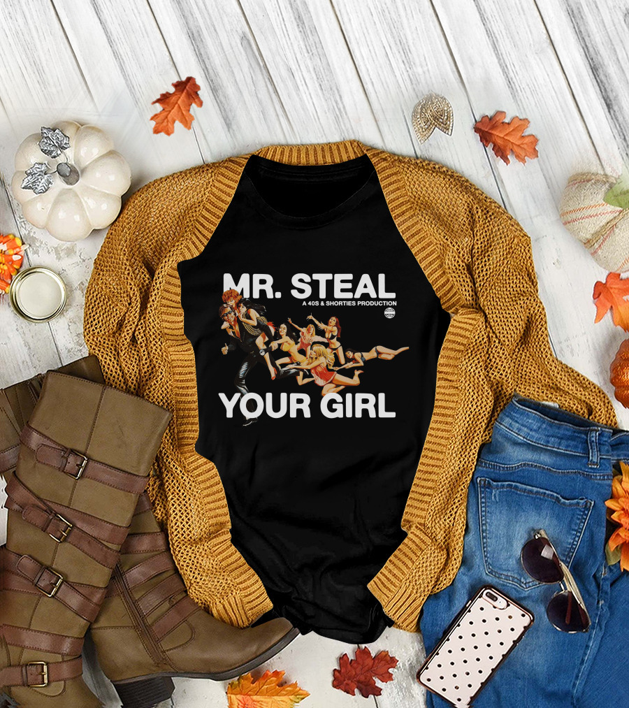 Mr Steal Your Girl A 40s And Shorties Production Angus Cloud T-Shirt