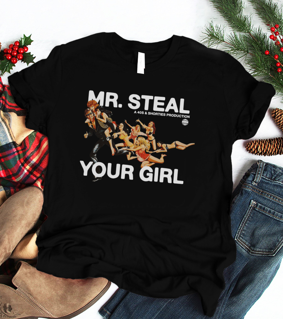 Mr Steal Your Girl A 40s And Shorties Production Angus Cloud T-Shirt