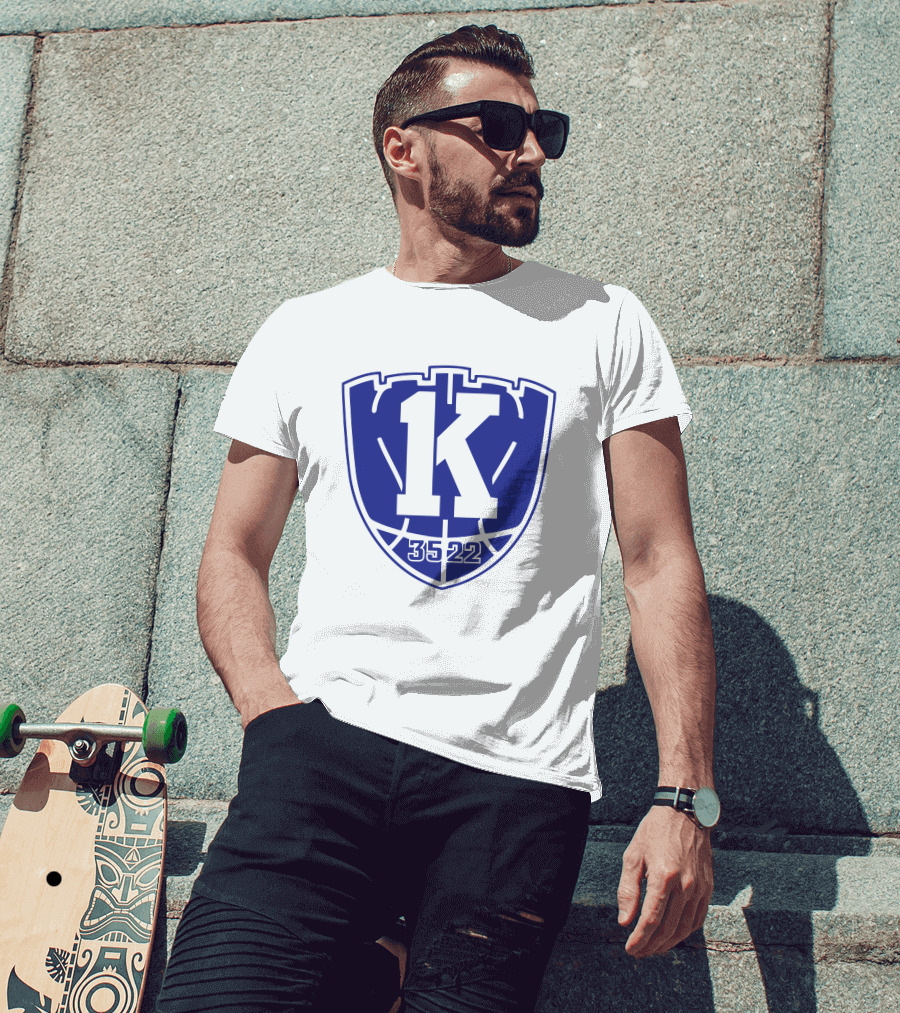 Krzyzewski Duke Coach K The Brotherhood 35 22 Shield T-Shirt