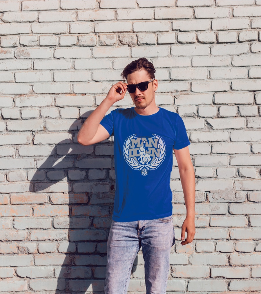 Man Down Team Spence Boxing Laurel Crest T-Shirt