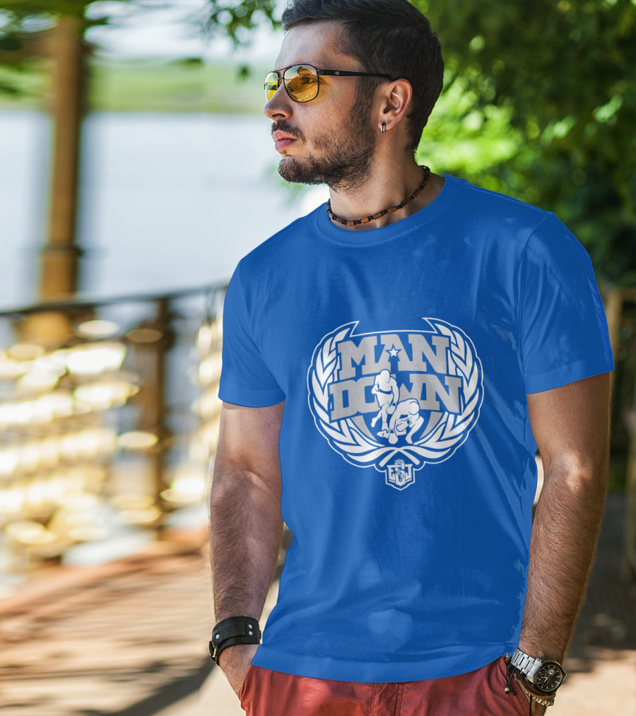 Man Down Team Spence Boxing Laurel Crest T-Shirt