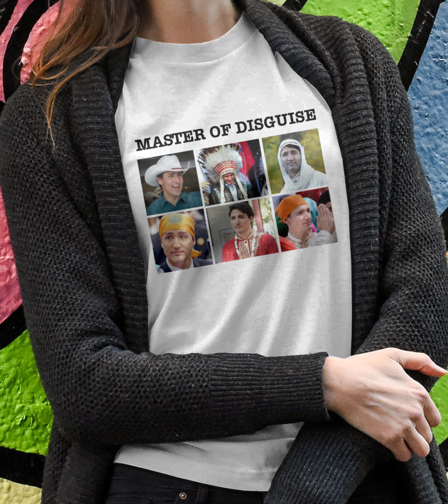 Master Of Disguise Collection Featuring Various Cultural Attire T-Shirt