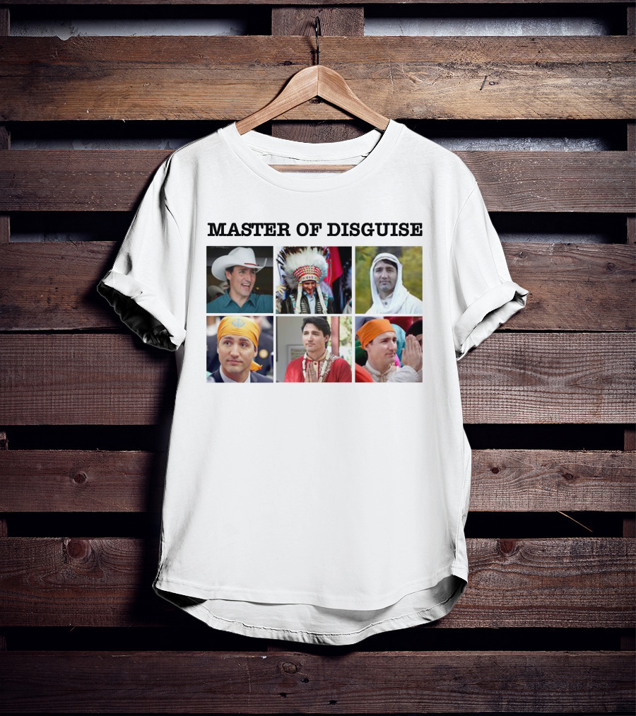 Master Of Disguise Collection Featuring Various Cultural Attire T-Shirt