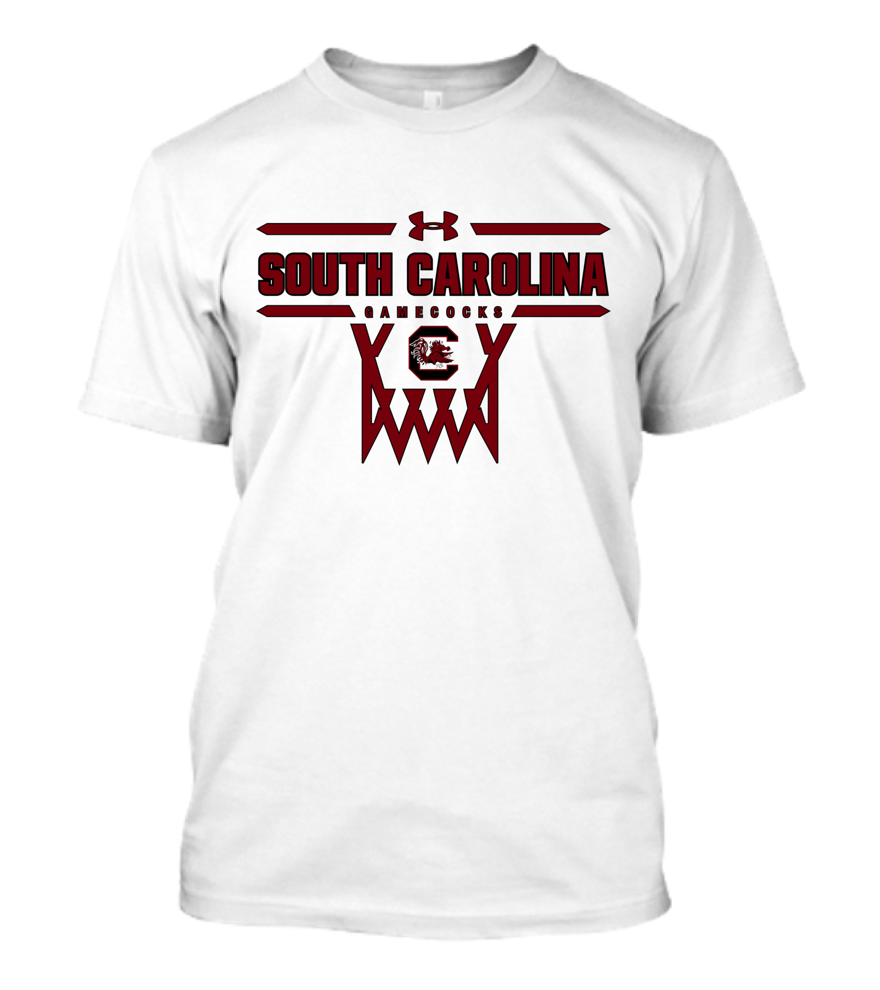 South Carolina Gamecocks Under Armour Basketball T-Shirt