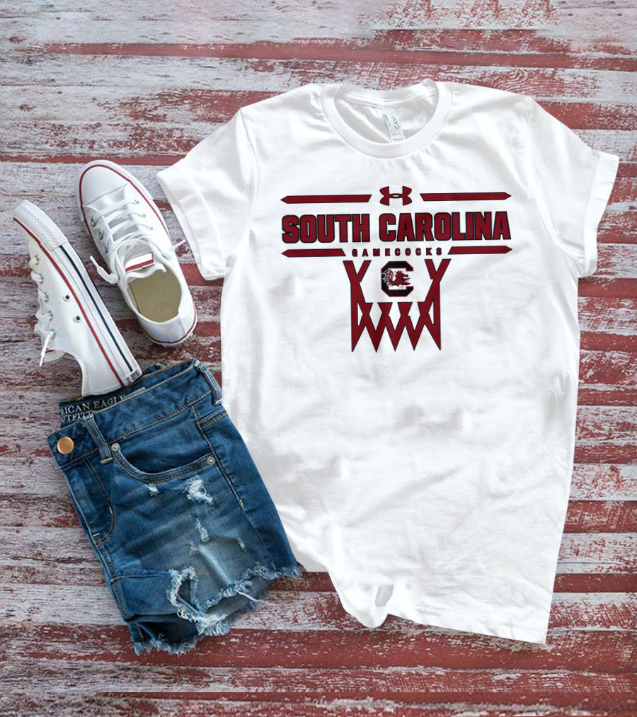 South Carolina Gamecocks Under Armour Basketball T-Shirt