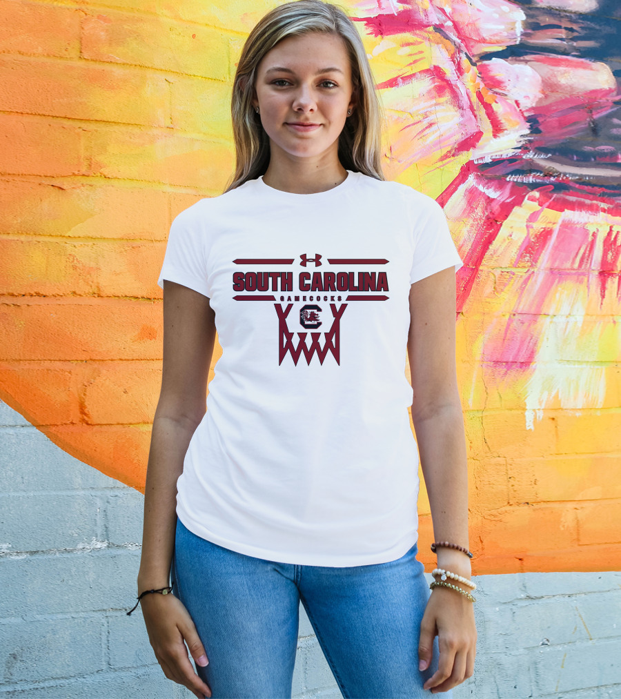 South Carolina Gamecocks Under Armour Basketball T-Shirt