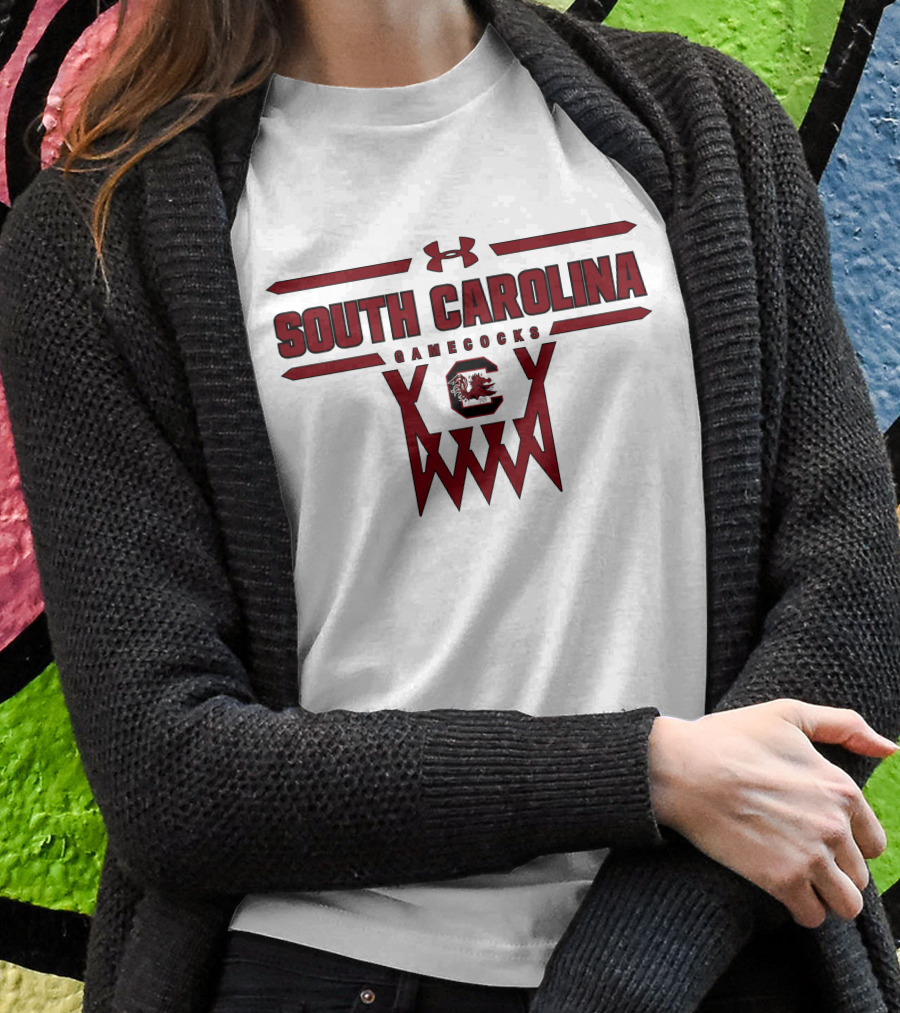 South Carolina Gamecocks Under Armour Basketball T-Shirt