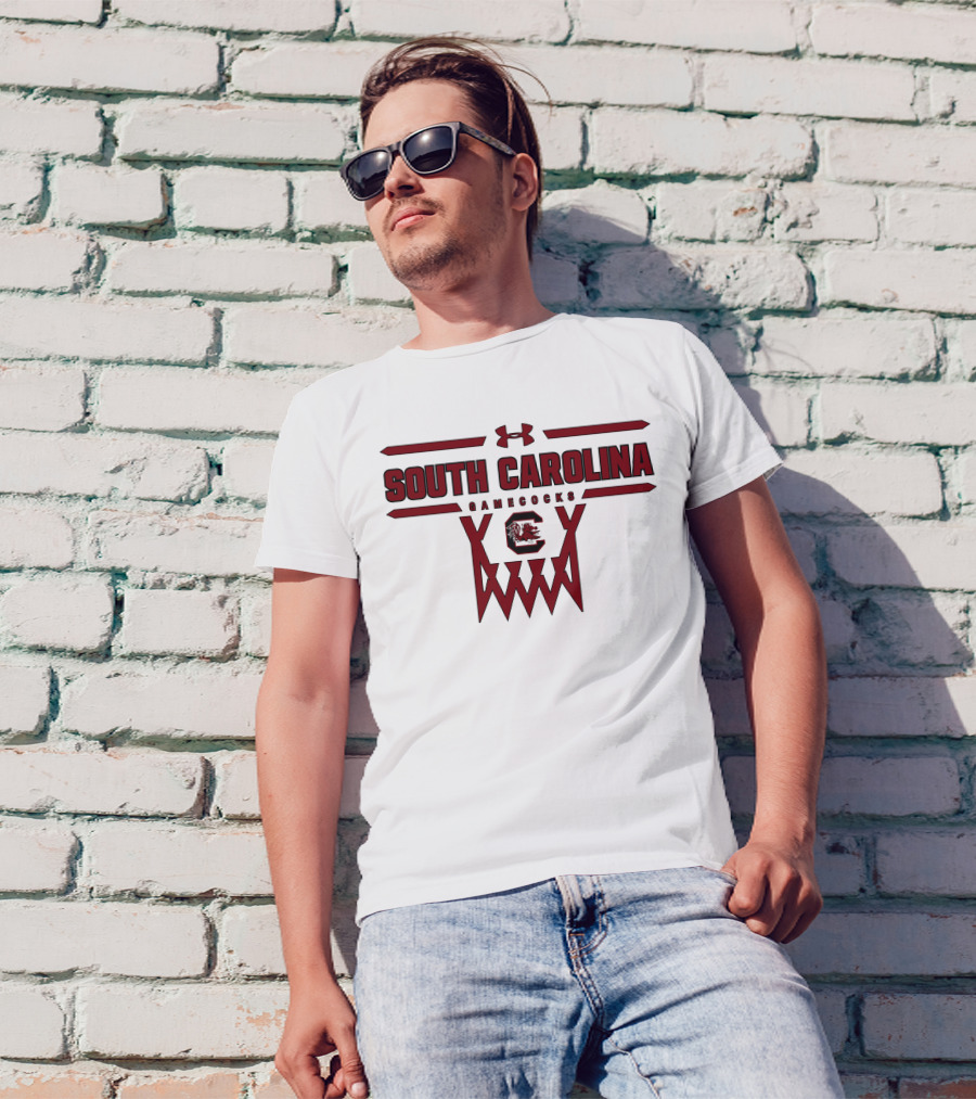 South Carolina Gamecocks Under Armour Basketball T-Shirt