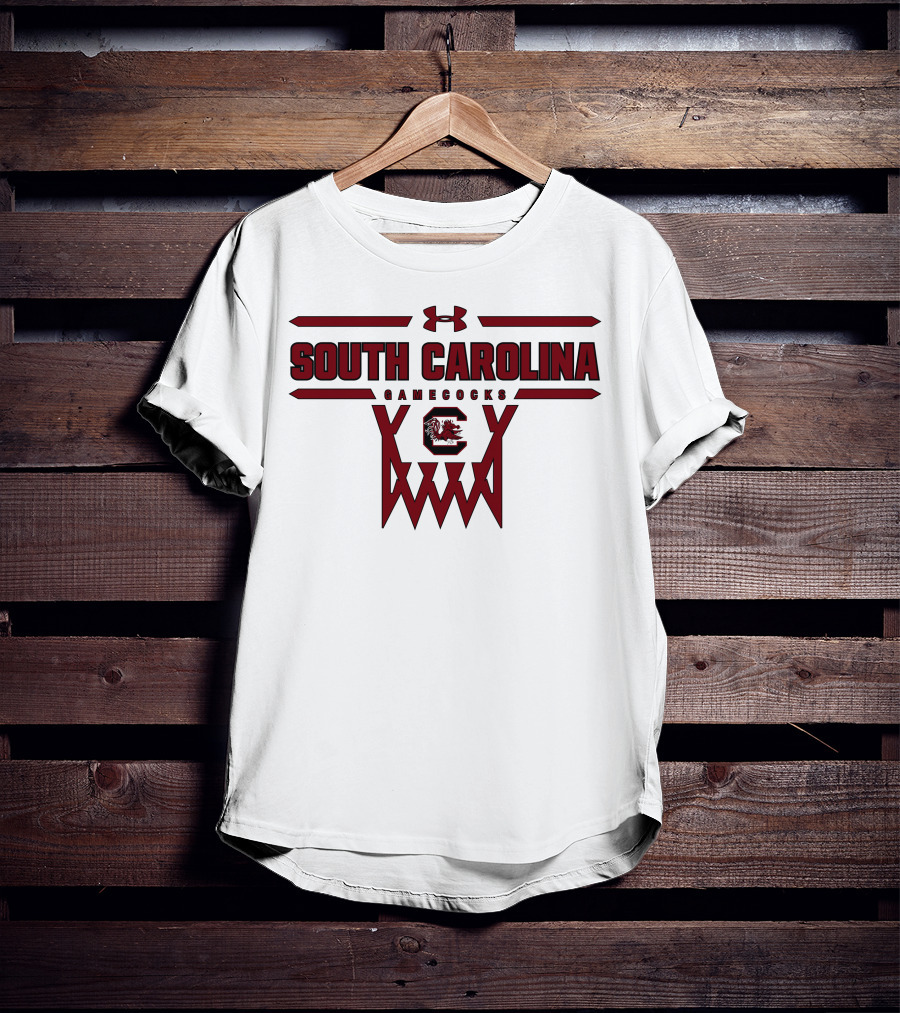 South Carolina Gamecocks Under Armour Basketball T-Shirt