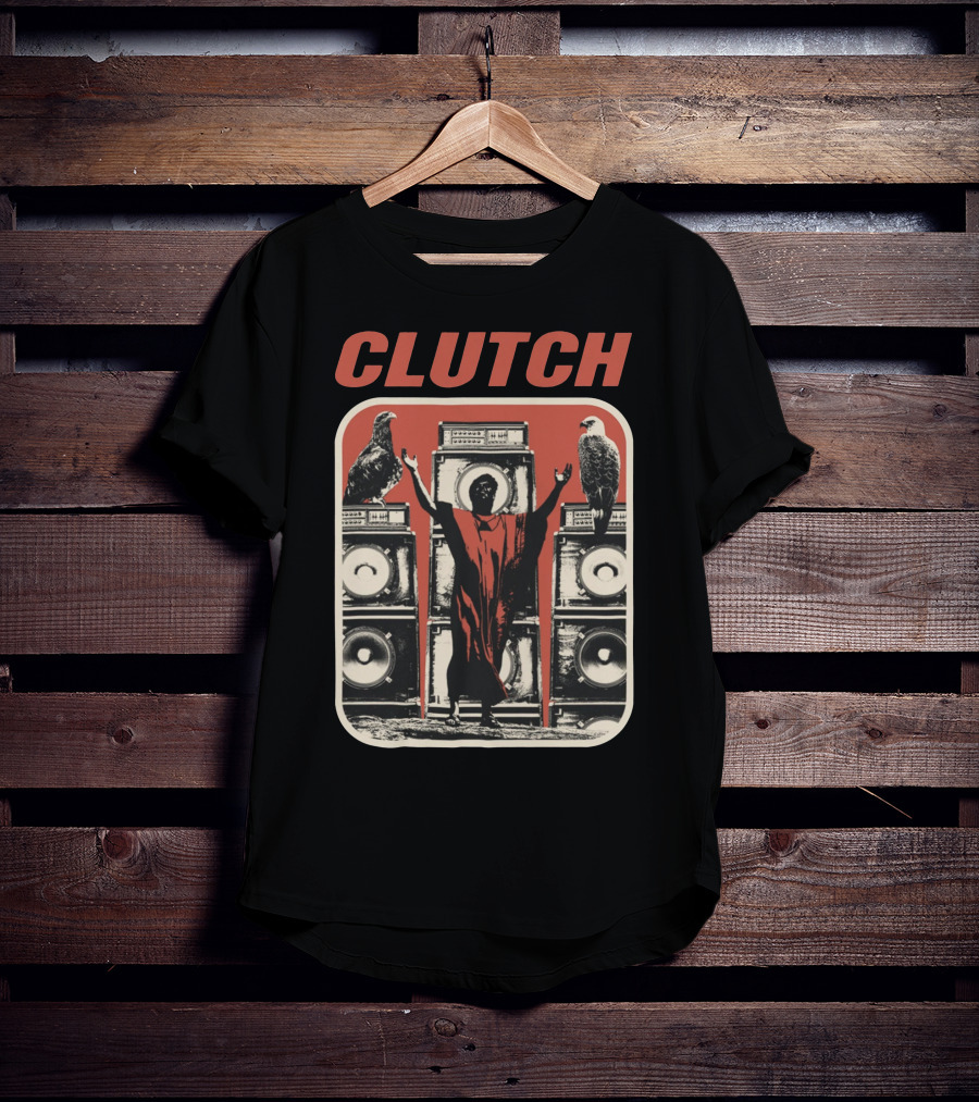 CLUTCH Amplified Avian Icons Scene T-Shirt