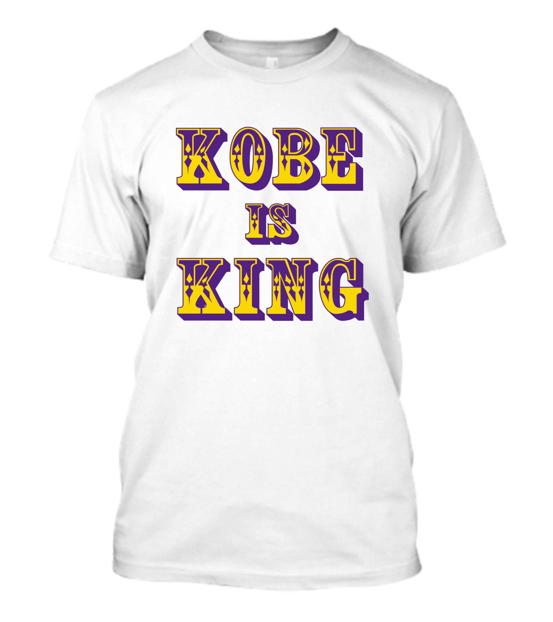 Kobe Is King Lakers Colors T-Shirt