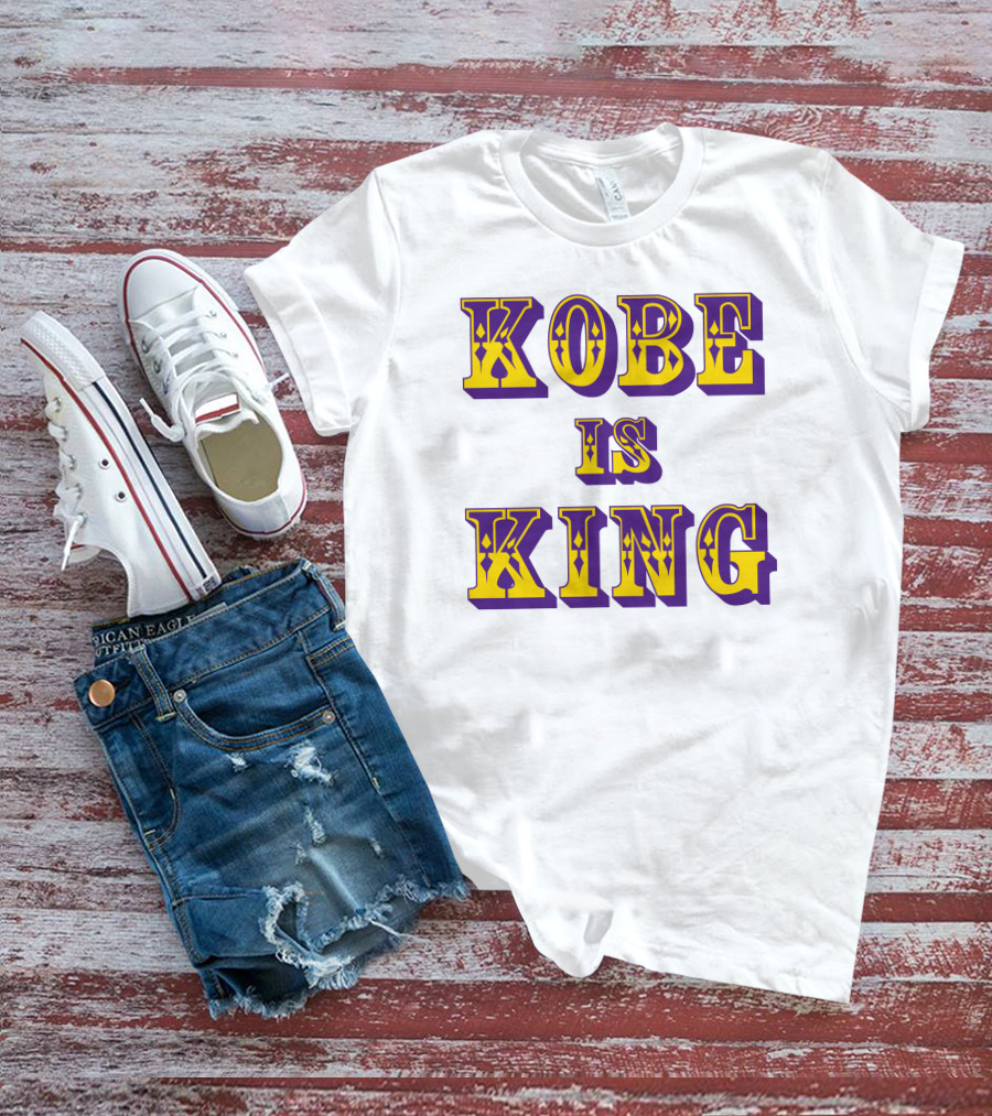 Kobe Is King Lakers Colors T-Shirt