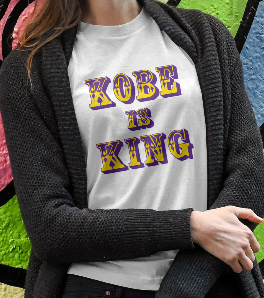 Kobe Is King Lakers Colors T-Shirt