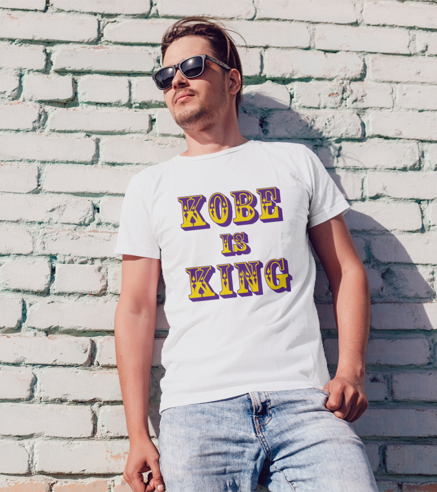 Kobe Is King Lakers Colors T-Shirt